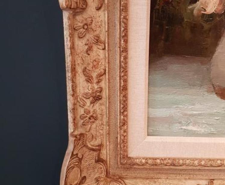 Marcel Dyf 'Claudine In A Hat' Oil On Canvas   - Image 6