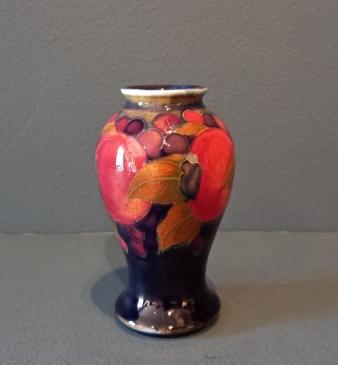 Early Moorcroft Pomegranate Miniature Vase