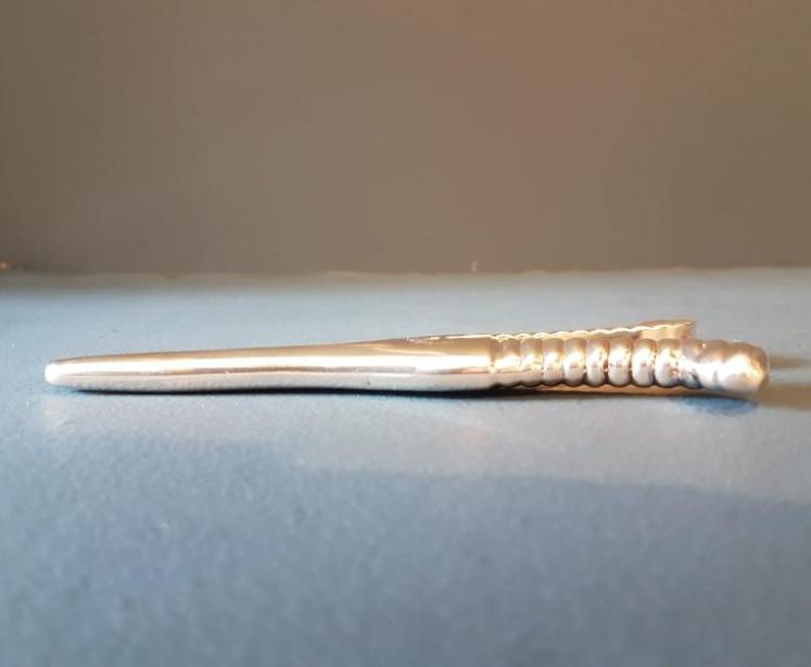 Victorian Silver 'Stockings' Glove Stretchers - Image 2