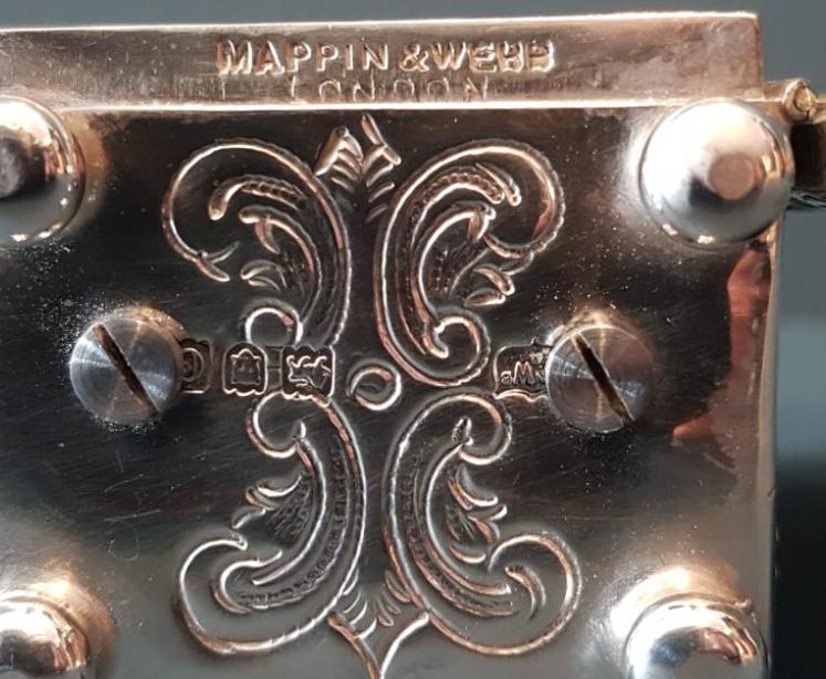 Immaculate Victorian Mappin & Webb Silver Clock - Image 7