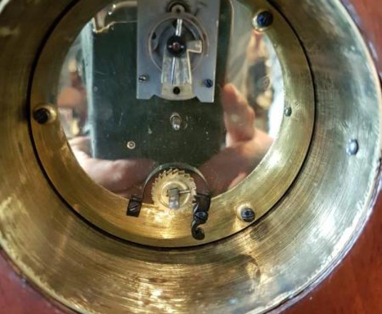 Edwardian Inlaid Mantel Clock - Image 4