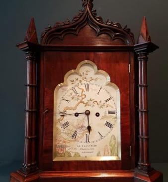 William IV Rosewood Bracket Clock
