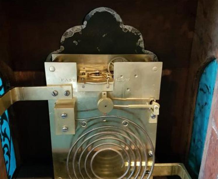 William IV Rosewood Bracket Clock - Image 4