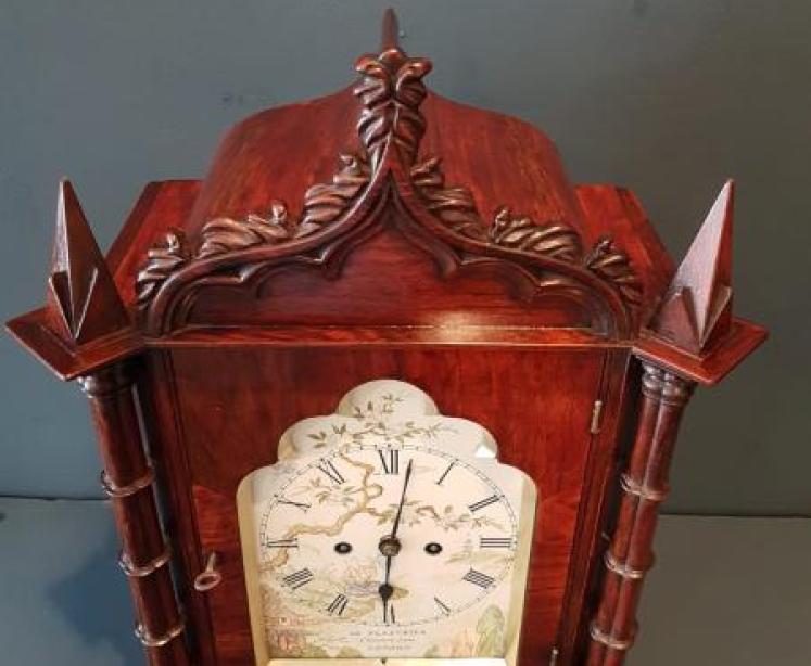 William IV Rosewood Bracket Clock - Image 5