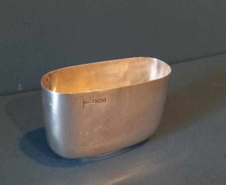 Superb Victorian Silver & Crocodile Skin Hip Flask - Image 4