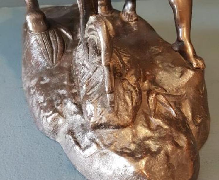 Pair of Bronze Marly Horses - Image 3