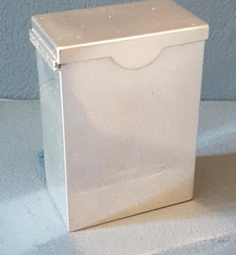 Victorian Silver Card Box