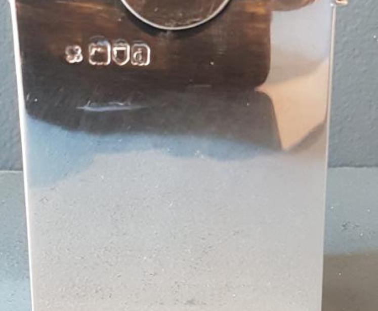 Victorian Silver Card Box - Image 6