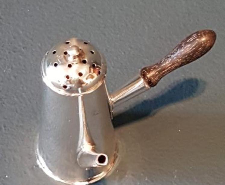 Rare Miniature Silver Chocolate Pot Pepperette - Image 5