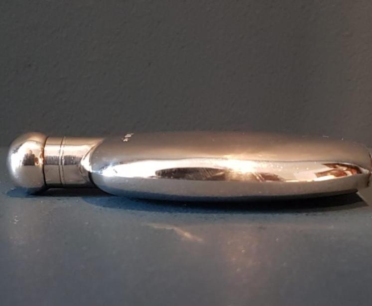 Silver Pocket Flask - Image 3