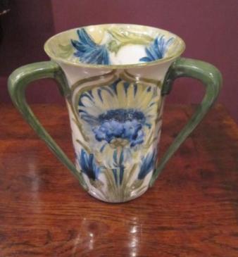 Arts & Crafts McIntyre Moorcroft Cornflower Vase
