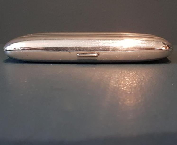 George V Cast Silver Triple Cigar Case - Image 2