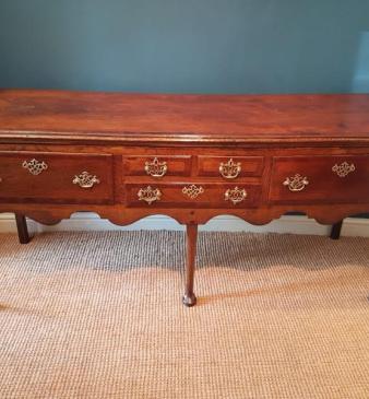 Superb George II Oak Country House Dresser