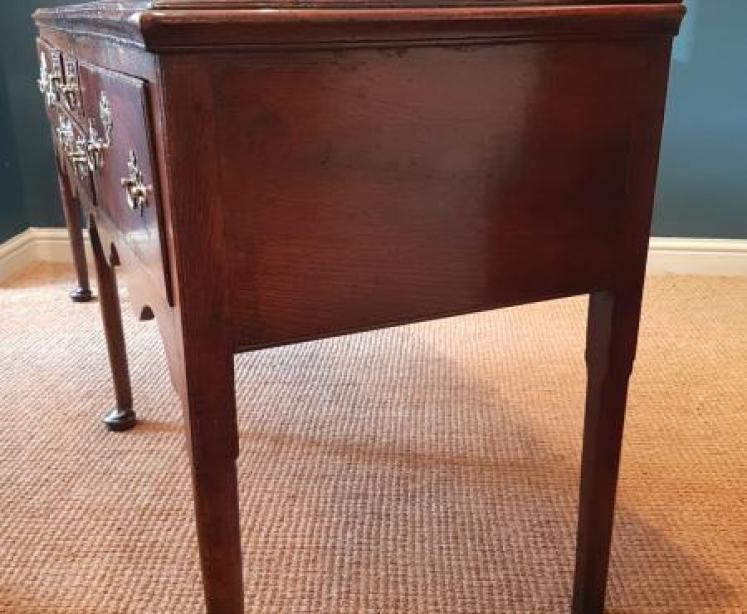 Superb George II Oak Country House Dresser - Image 6