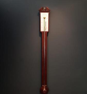 Fine George III Mahogany Stick Barometer 