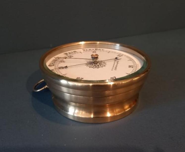 Victorian Porcelain Dial Marine Barometer - Image 4