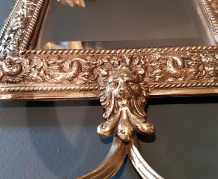 Matching Pair of Victorian Mirror Back Wall Sconces - Image 7