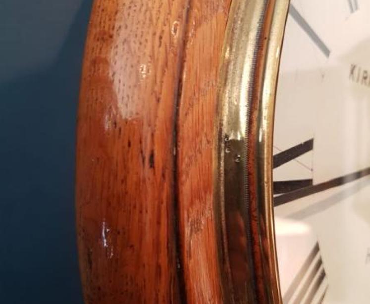 Victorian Hull Fusee Dial Clock - Image 3