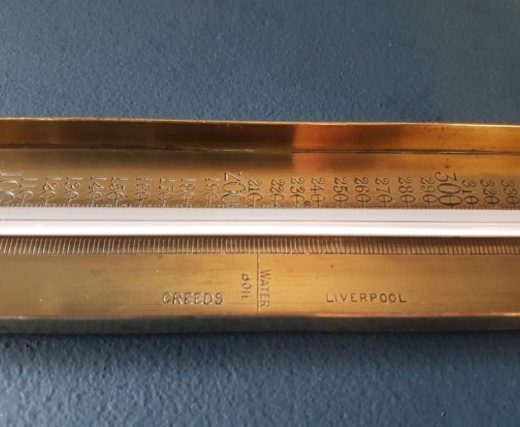 Creed  Of Liverpool Industrial Thermometer - Image 3