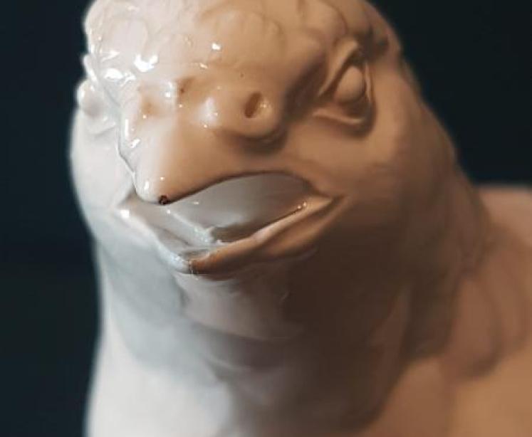 Pair of Victorian Porcelain Partridges - Image 2