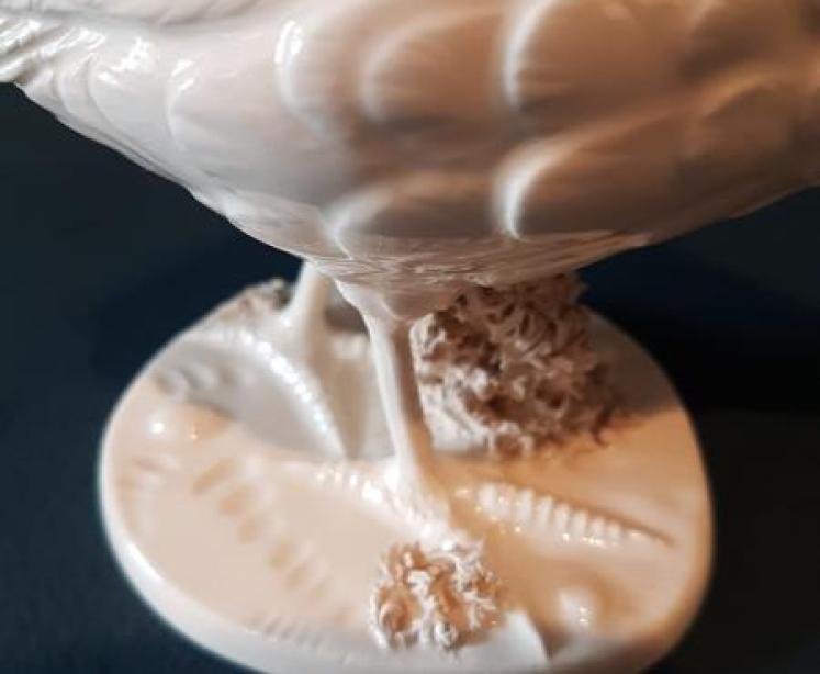 Pair of Victorian Porcelain Partridges - Image 3