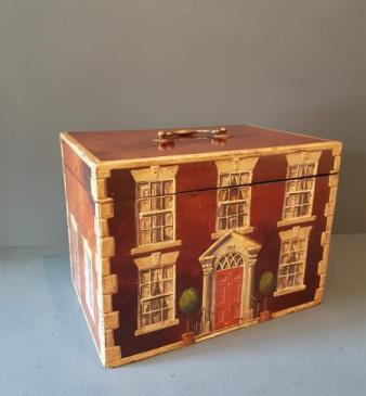George III Mahogany Country House Box
