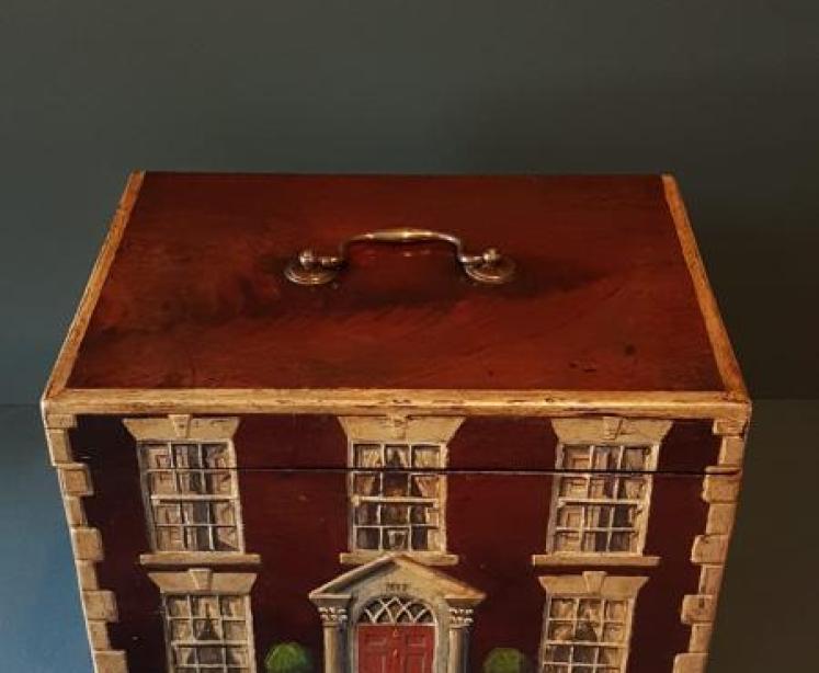 George III Mahogany Country House Box - Image 4