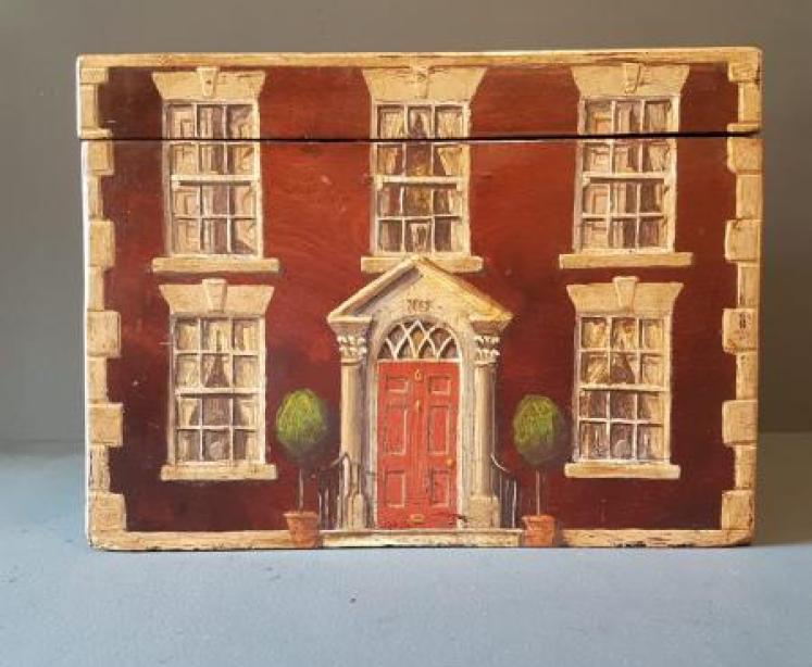 George III Mahogany Country House Box - Image 5