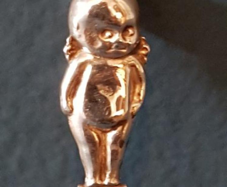 Solid Silver Cupie Doll Bookmark  - Image 5