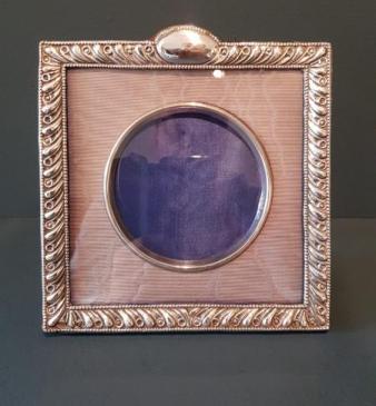 Edwardian Silver Photo Frame 
