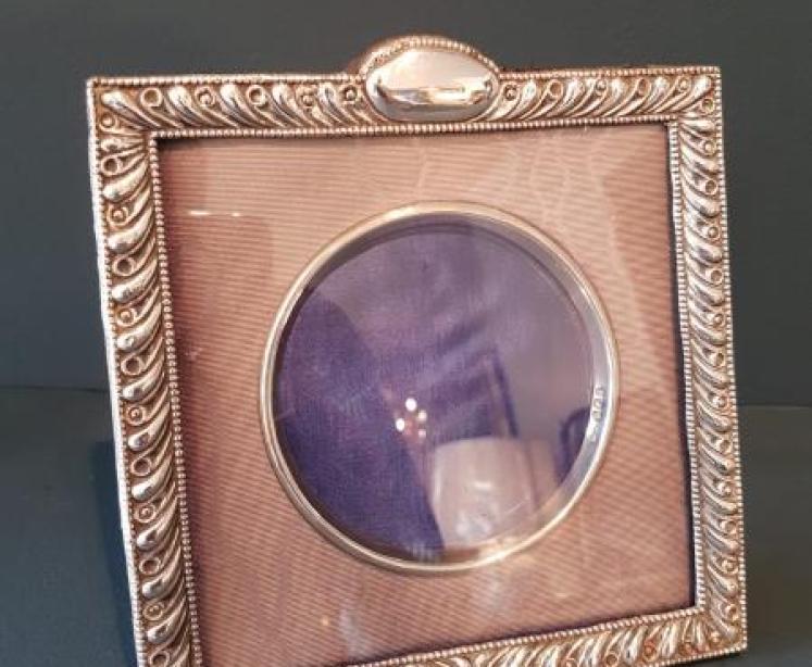 Edwardian Silver Photo Frame  - Image 2