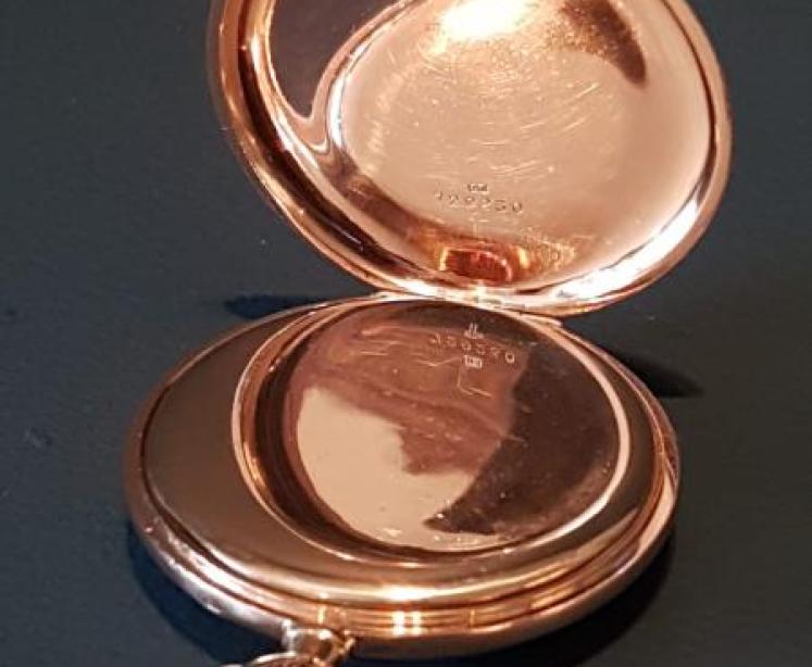 1920's 9ct Solid Gold Pocket Watch - Image 4