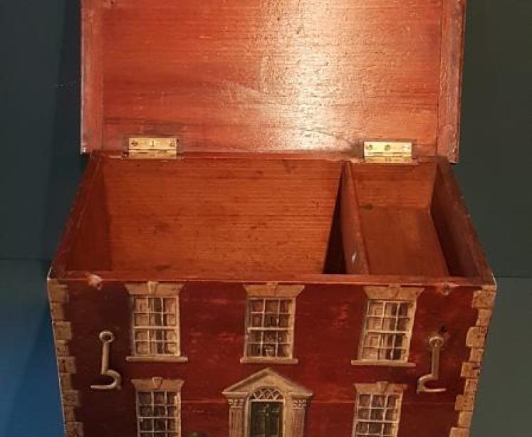 Victorian Oak Country House Box - Image 2