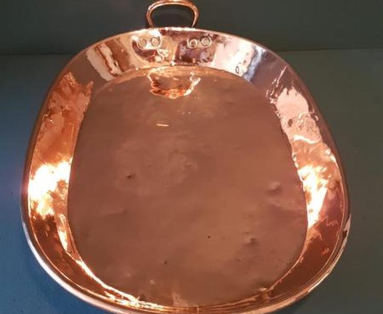 Early Victorian Copper Pan - Image 1