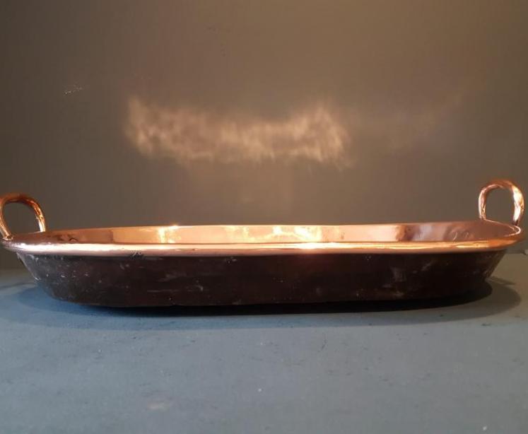 Early Victorian Copper Pan - Image 2