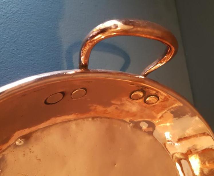 Early Victorian Copper Pan - Image 5