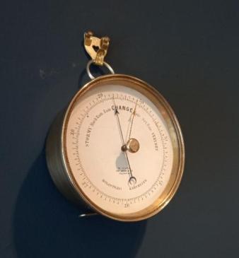 Mid Victorian Plymouth Marine Barometer