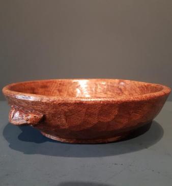 Original 1930's Thompson of Kilburn Mouseman Bowl