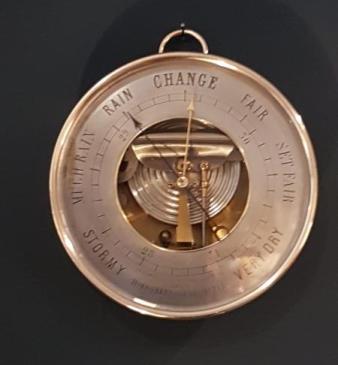 Victorian Steward of London Marine Barometer