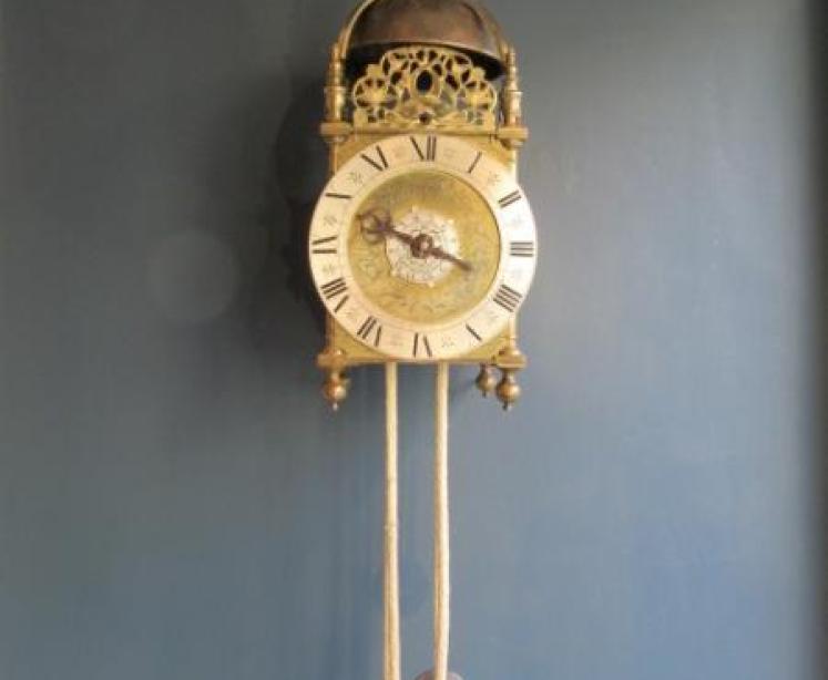 Rare Late 17th Century Period London Lantern Clock - Image 1