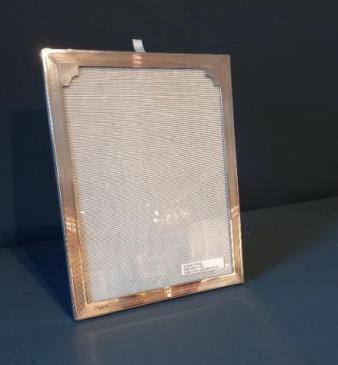 Large George V Period Sheffield Silver Photo Frame