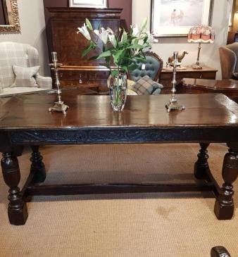 Period Oak Refectory Table