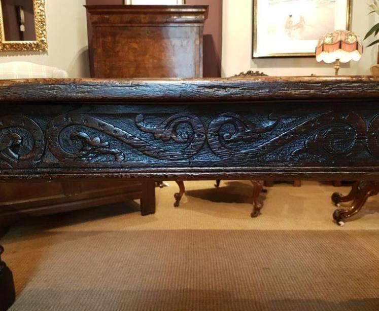 Period Oak Refectory Table - Image 5