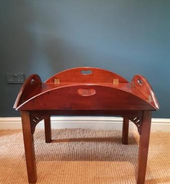 Victorian Mahogany Butlers Tray Coffee Table