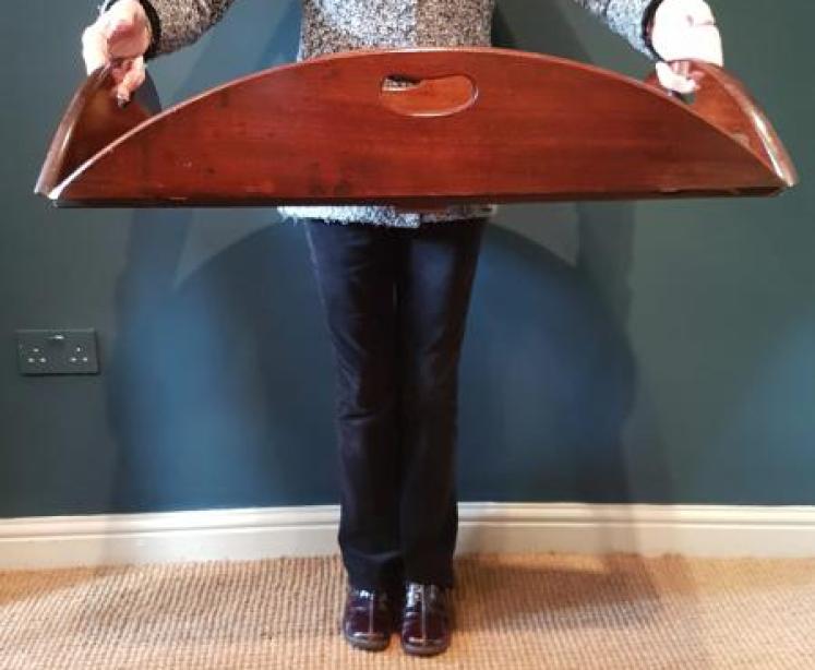 Victorian Mahogany Butlers Tray Coffee Table - Image 6