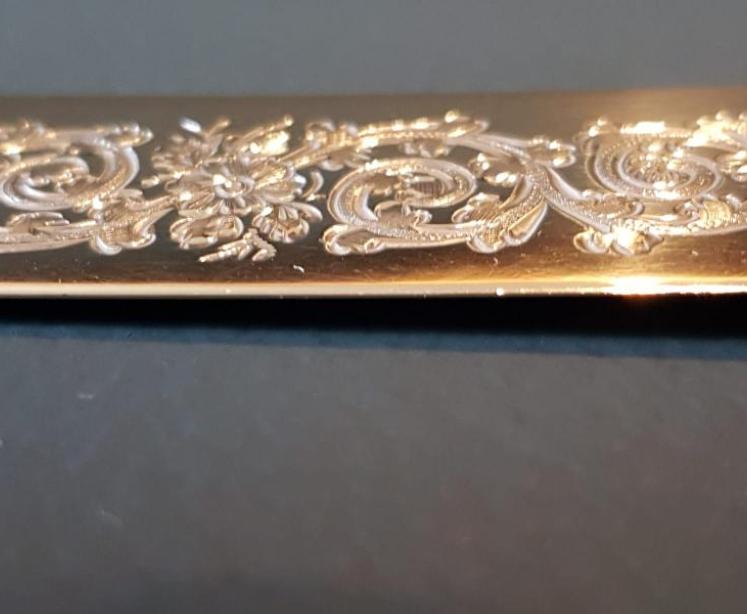 Fine Quality Victorian Silver Paper Knife  - Image 2