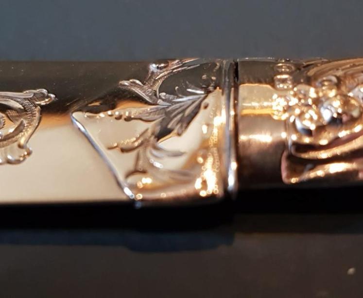Fine Quality Victorian Silver Paper Knife  - Image 3