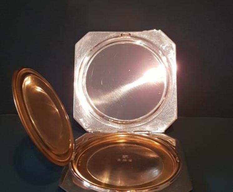 Superb Art Deco Silver Compact  - Image 5