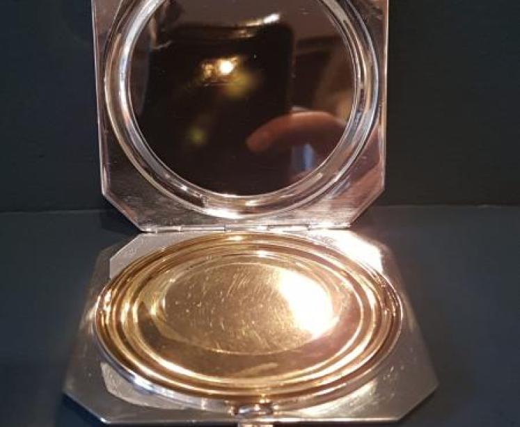 Superb Art Deco Silver Compact  - Image 6