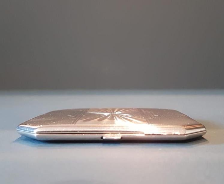 Superb Art Deco Silver Compact  - Image 7
